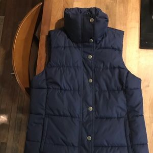 OLD NAVY Navy Blue Puffer Vest